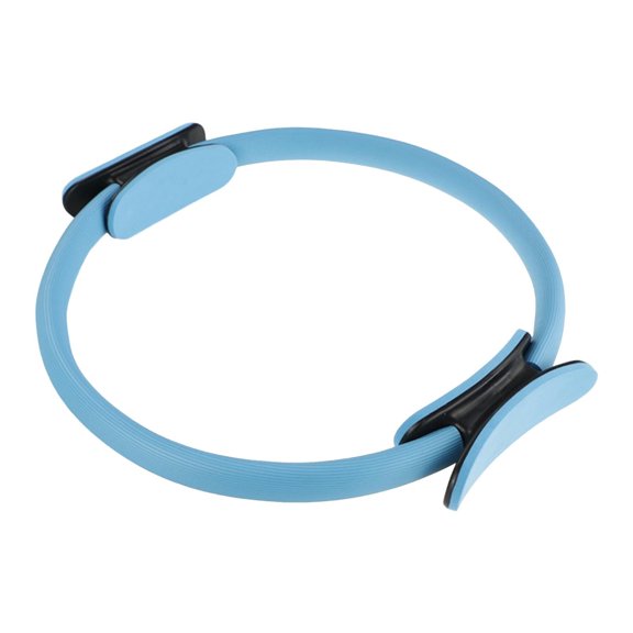 Deeceymbur Pilates Ring Fitness 14 Inch Yoga Rings with Padded Handles for Toning Arms Thighs Legs Core Home Exercise Equipment