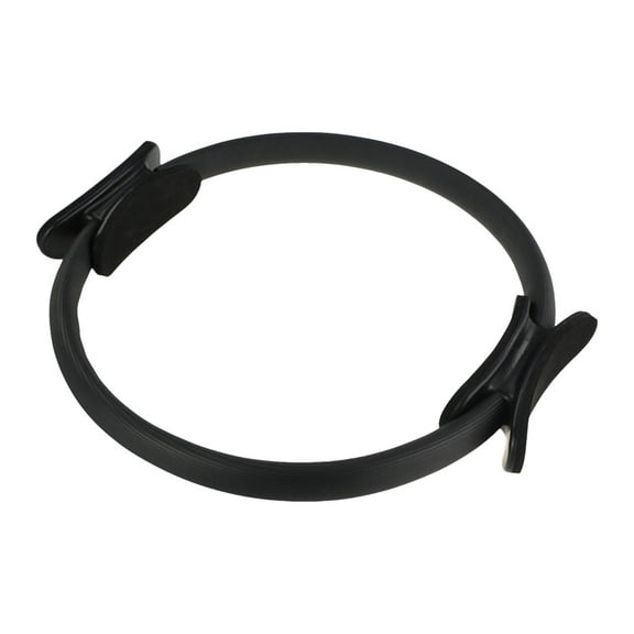 Deeceymbur Pilates Ring Fitness 14 Inch Yoga Rings with Padded Handles for Toning Arms Thighs Legs Core Home Exercise Equipment