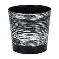 thumbnail image 1 of Deeceymbur Plastic Flower Pot with Floral Design Indoor Outdoor Plants Pot for Roses Herbs Gardening Container with Drainage Hole, 1 of 6