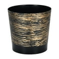 thumbnail image 1 of Deeceymbur Plastic Flower Pot with Floral Design Indoor Outdoor Plants Pot for Roses Herbs Gardening Container with Drainage Hole, 1 of 6
