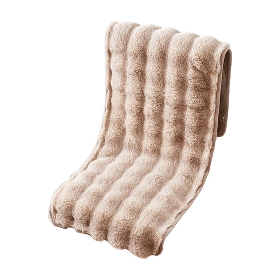 Deeceymbur Plush Seat Cushion Backrest Chair Pad Sofa Cushion Bench Pad Thick Non Slip Cushion 20x53 Inch for Winter