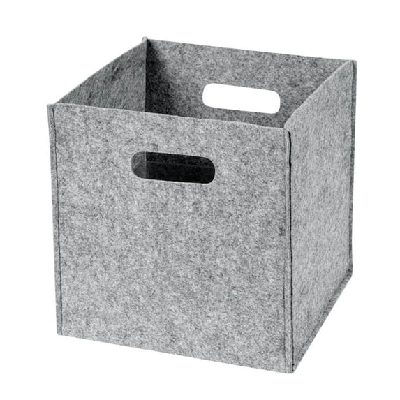 Deeceymbur Premium Large Capacity Plastic Clothing Storage Box - Versatile Wardrobe organizer for Office and Home With Lasting Construction Gray-A