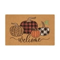 thumbnail image 1 of Deeceymbur Pumpkin Rug Halloween Bath Mat Washable Orange Home Decor Kitchen Living Room Bedroom Tub Indoor Household Floor Mat, 1 of 6