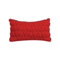 thumbnail image 1 of Deeceymbur Quilted Heart Shaped Pillow Cover Plush Decorative Cover for Couch Chair Bedroom Home Accent, 1 of 6