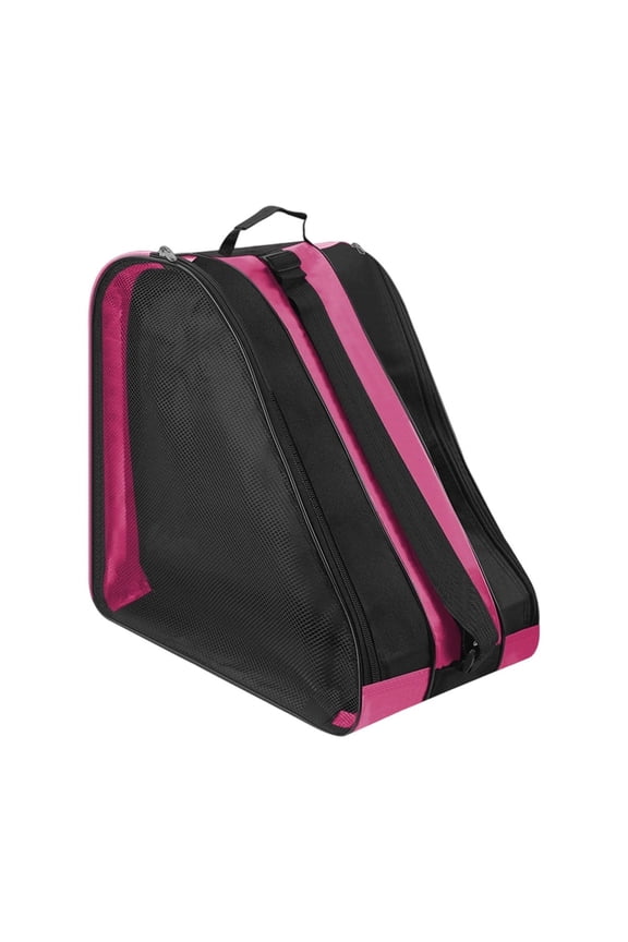 Roller Skate Bag Large Capacity Storage Backpack Adjustable Shoulder Strap for Ice Skates Inline Skates Protective Gear Thickened Material