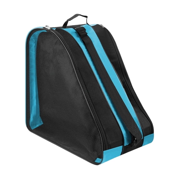 Deeceymbur Roller Skate Bag Large Capacity Storage Backpack Adjustable Shoulder Strap for Ice Skates Inline Skates Protective Gear Thickened Material