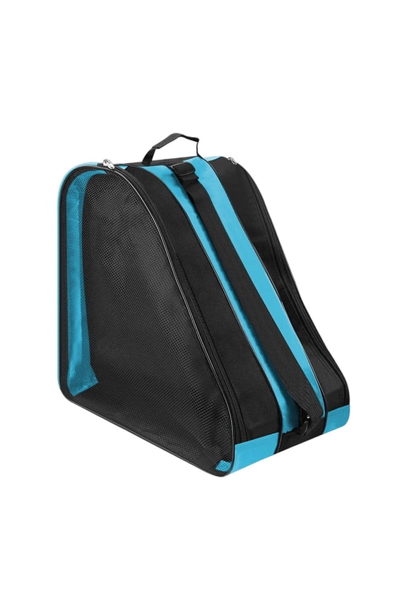 Roller Skate Bag Large Capacity Storage Backpack Adjustable Shoulder Strap for Ice Skates Inline Skates Protective Gear Thickened Material