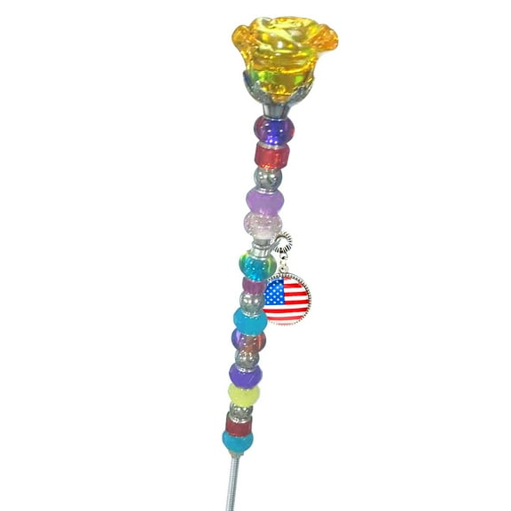 Deeceymbur Rose Beads Garden Beads For Independence Day Accessories