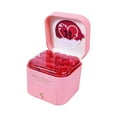 thumbnail image 1 of Deeceymbur Rose Jewelry Gift Box Heart Necklace for Valentine Day Present Romantic Storage Case for Ring Lipstick Pendant Home Decor, 1 of 6