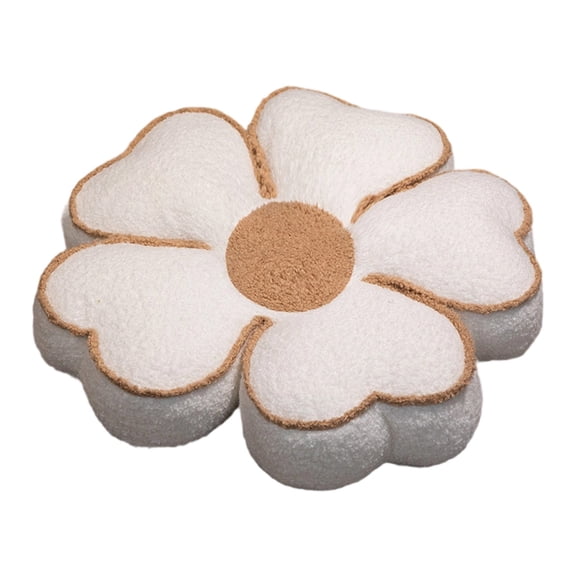 Deeceymbur Scandinavian Style Cherry Blossom Petal Velvet Cushion Pillow Seat Pad for Flooring Mat Comfortable Seating Soft Material Heat Retention Non-Slip Design Versatile Use