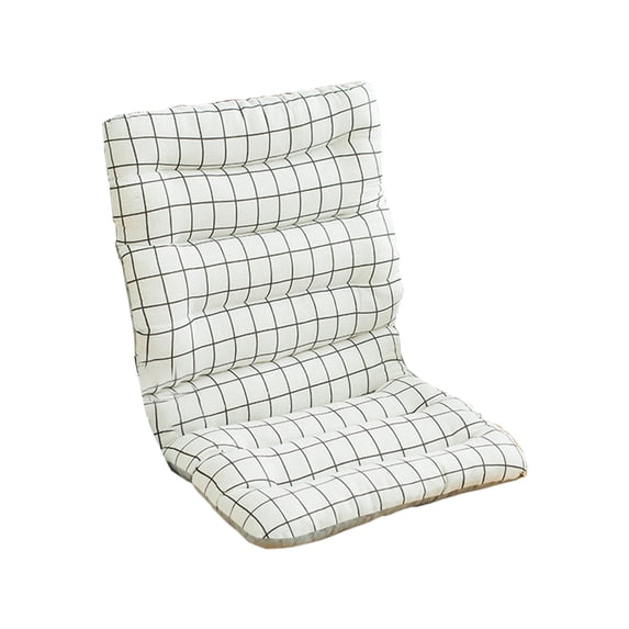 Deeceymbur Seat Back Cushion Set Chair Pad Sofa Cushion Bench Cushion Thick Seat Pad 18x33 Inch with Ties