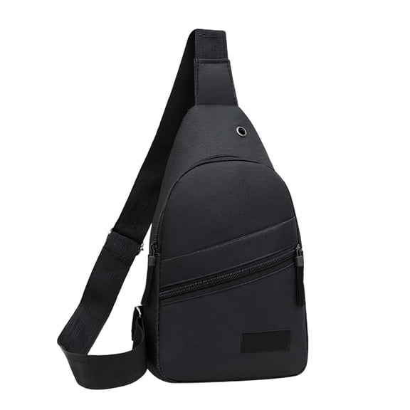 Deeceymbur Shoulder Crossbody Oxford Cloth Chest Bag Outdoor Travel Commute Multifunctional Phone Bag Multiple Pockets Adjustable Strap