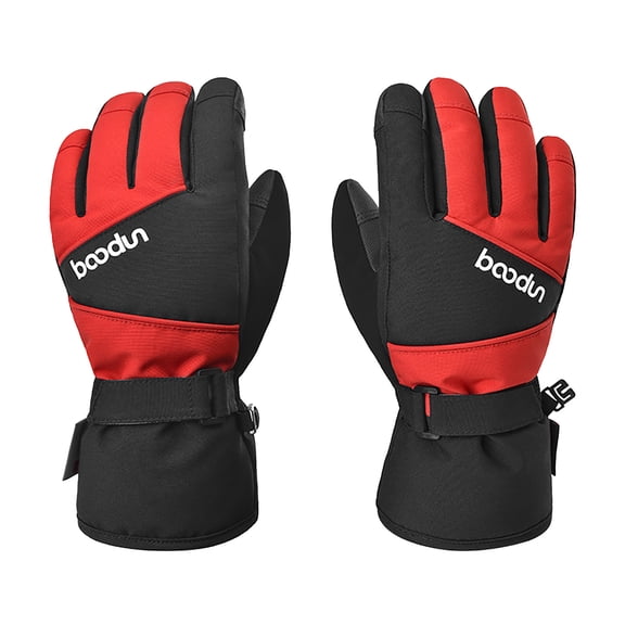 Deeceymbur Ski Gloves Waterproof Windproof Thermal Insulated Anti Slip Outdoor Winter Sports Gloves for Skiing Snowboarding Cycling Mountaineering