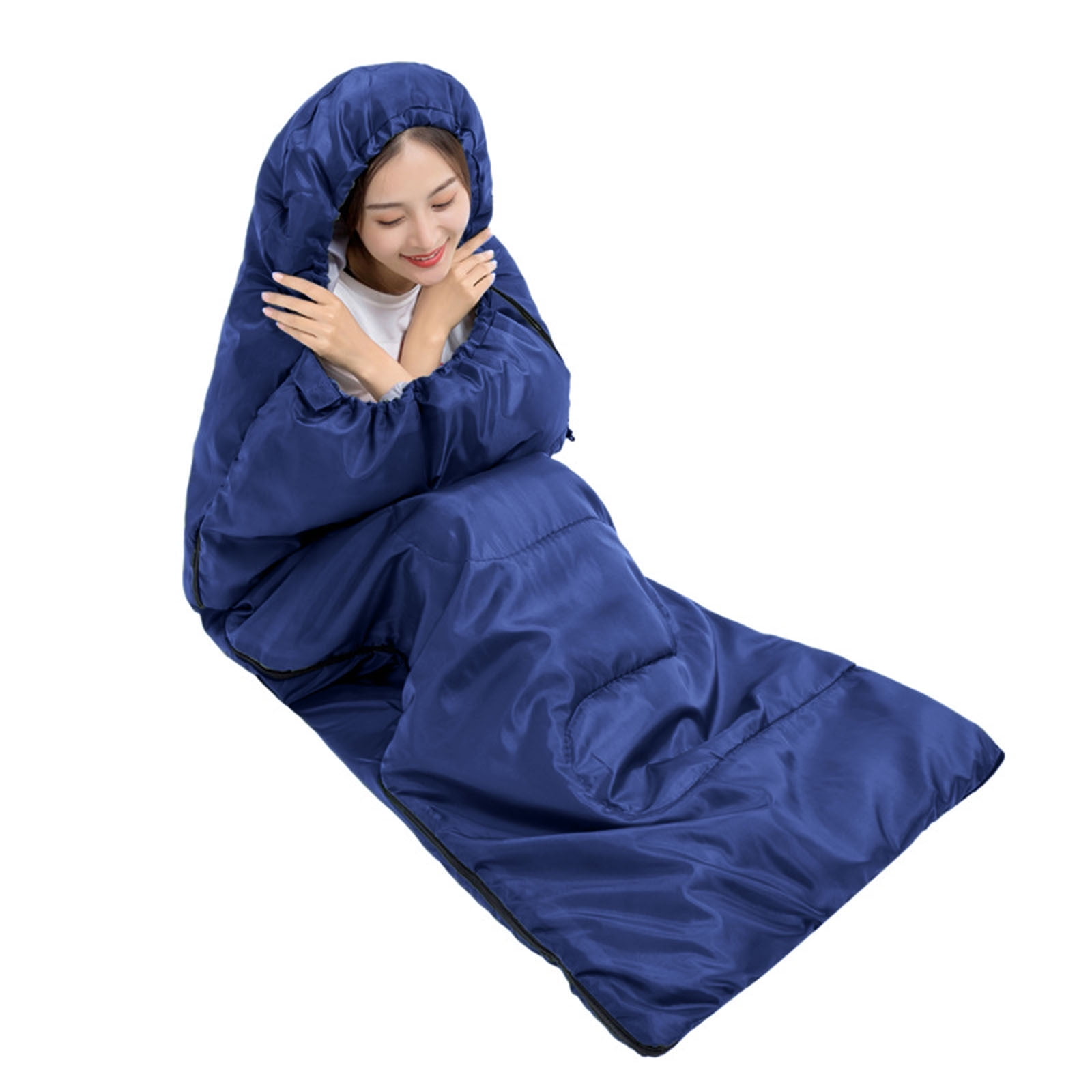 Deeceymbur Sleeping Bags Xl for Adults Men'S Large Wide Sleeping Bag for Camping, Backpacking, Warm and Cool Weather Outdoor Activities Navy