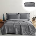 thumbnail image 1 of Deeceymbur Solid Color Washable Conditioning Quilt Summer Cool Quilt Thin Quilt Fiber Quilt, 1 of 6