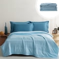 thumbnail image 1 of Deeceymbur Solid Color Washable Conditioning Quilt Summer Cool Quilt Thin Quilt Fiber Quilt, 1 of 6