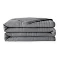 thumbnail image 1 of Deeceymbur Solid Color Washable Quilt Conditioning Blanket for Summer Cooling Polyester Fiber Large Size for Bed Sofa Compact Easy Maintain, 1 of 6