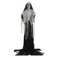 thumbnail image 1 of Deeceymbur Spooky Motion Activated Bride Decoration with Flashing Eyes Moving Arm Indoor Outdoor Halloween Decor 57.08x12.99in, 1 of 5