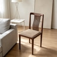 thumbnail image 1 of Deeceymbur Square Woven Chair Cushion Non-Slip Polyester Seat Pad Earth-Toned 45x45cm for Dining Bar Stools Office Chairs Easy Care, 1 of 6