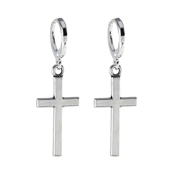 Deeceymbur Stainless Steel Clip On Hoop Earrings Set No Piercing Dangle Non Pierced for Women Men Hypoallergenic Fake Ear Hoops Everyday Holiday Jewelry Gift