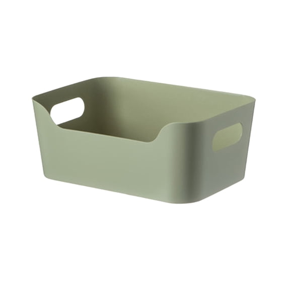 Deeceymbur Storage Box Compact Size Plastic Organizing Bin with Handle for Kitchen Drawer Pantry Storage Home Organization Multi Color Options