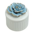 thumbnail image 1 of Deeceymbur Storage Jar Ceramic Hand-painted Gold Home Jewelry Box Organizer Candlestick Wedding Box Ornaments Companion Gift, 1 of 6