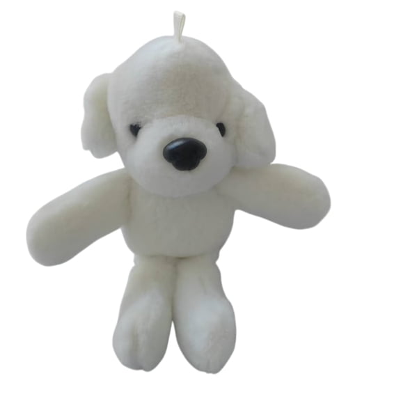 Deeceymbur Stuffed Dog Pillow Plush Puppy with Dangling Legs Super Soft Cuddle Cushion for Sofa Bed Animal Pillow Nursery Room Decor Lifelike Throw Cozy Living Room Adorable Gift