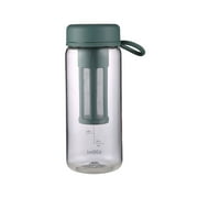 Deeceymbur Take with One Water Cup for Brewing Tea, Portable Cold Brew Coffee Maker, 600Ml Bpa- Cup for Easy Cold Brewing Blue