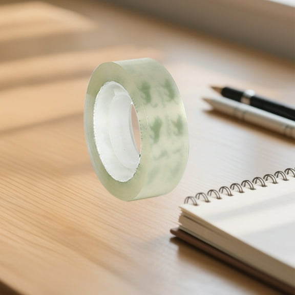 Deeceymbur Tape Refills for Dispenser Transparent Stationery Small Tape Width 1.0/1.2/1.8cm Office Students with Sealing Tape Tie Mouth Packaging Tape