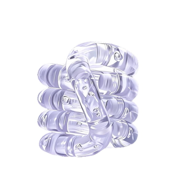 Deeceymbur Temperature Sensitive Color Change Fidget Transparent Kneading Ball for Focus Training Stress Relief Squeeze Calming Fun