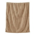 thumbnail image 1 of Deeceymbur Thick Double Layer Raschel Fleece Blanket Warm Cozy Plush Striped for Bed Sofa Winter Snuggle, 1 of 6