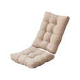 thumbnail image 1 of Deeceymbur Thickened Folding Cushion Two-Piece Set Soft Plush Seat Pad for Chair Recliner Home Rocking Chair Versatile Use Easy Clean Stylish Addition to Home Decor Comfortable Seating, 1 of 6