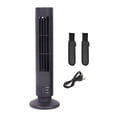 thumbnail image 1 of Deeceymbur Tower Fan LED Bladeless Design USB Powered Mini Air Circulator for Desk Office Home Quiet Operation, 1 of 5