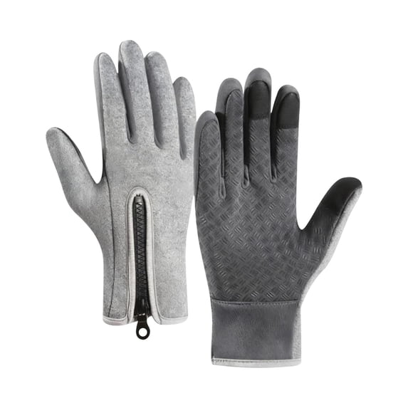 Deeceymbur Outdoor Sports Touch Screen Gloves with Waterproof Windproof Feature for Thermal Warmth and Anti Slip Design