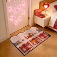 thumbnail image 1 of Deeceymbur Valentine's Day Kitchen Mat Anti-Fatigue Floor Rug 16x24 Inches Non-Slip Heart Design Mat Cushioned Waterproof Mat for Sink Front Laundry Entryway Holiday Decor, 1 of 7