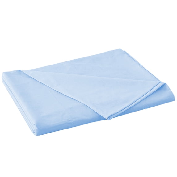 Deeceymbur Washable Cotton Bed Sheet 47 Inch by 91 Inch Solid Color for Dorm Home Household Use Comfortable Breathable Gift