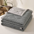 thumbnail image 1 of Deeceymbur Washed Cotton Cooling Blanket Summer Quilt for Air Conditioned Room Double Sided Soft Comforter Twin Size Bedding Cover, 1 of 6