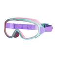 thumbnail image 1 of Deeceymbur Waterproof Swimming Goggles Cap HD Large Frame UV Protection Adjustable Strap for Ages 6-14, 1 of 5
