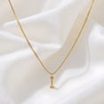 thumbnail image 1 of Deeceymbur Women Gold Initial Necklace Letter Dainty Pendant Personalized Alphabet Name Chain, 1 of 9