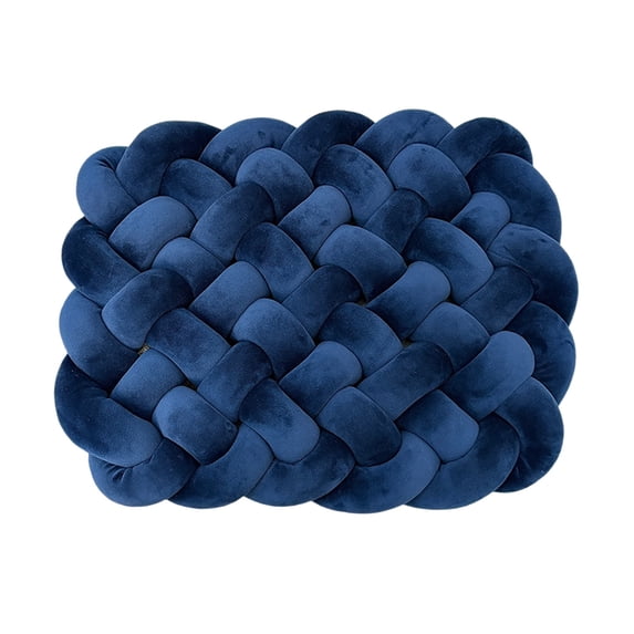 Deeceymbur Woven Cushion Throw Pillow Sofa Backrest Decoration for Living Room Bed 19X15 Inches