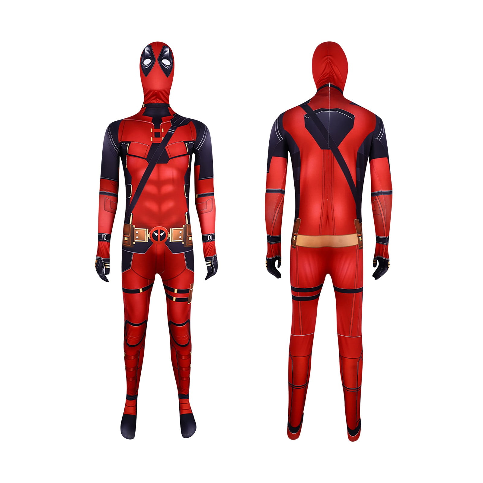 Deedpool Cosplay Jumpsuits, Fancy Dress Deadpoo-l Cosplay Suits for ...