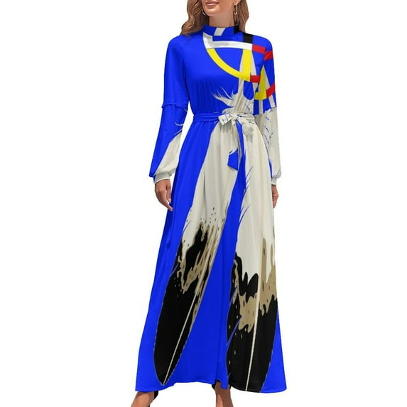 Deeds Well Done Long Dress women's clothing trend long sleeve dress