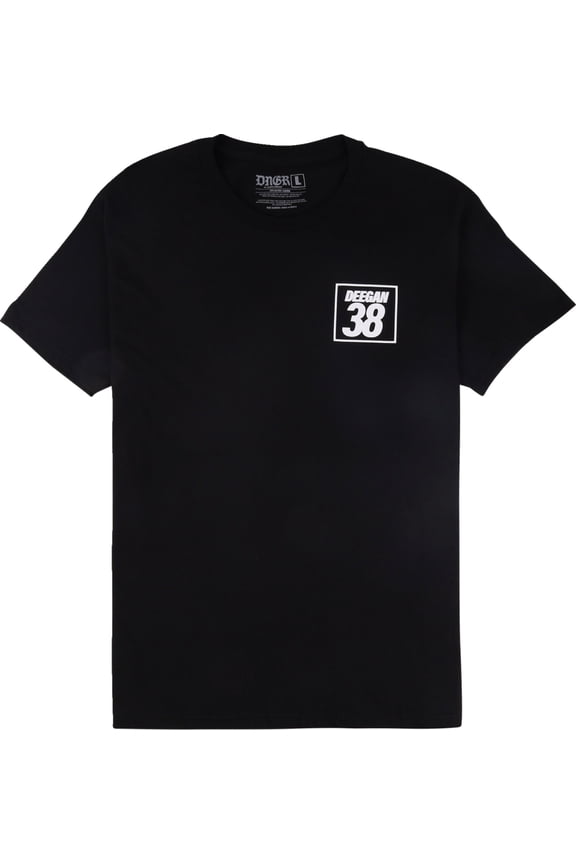 Deegan Holeshot Mens Short Sleeve T-Shirt Black MD
