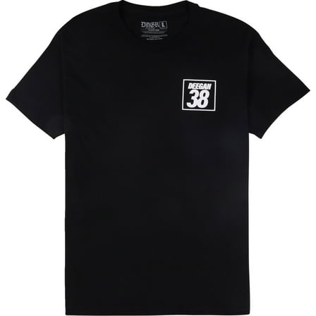 Deegan Holeshot Mens Short Sleeve T-Shirt Black XXL