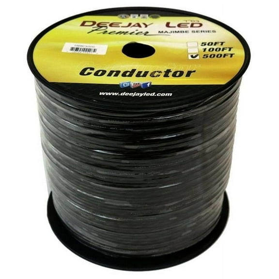 Deejay LED  500 ft. of Raw Twisted Pair RCA Signal Cable