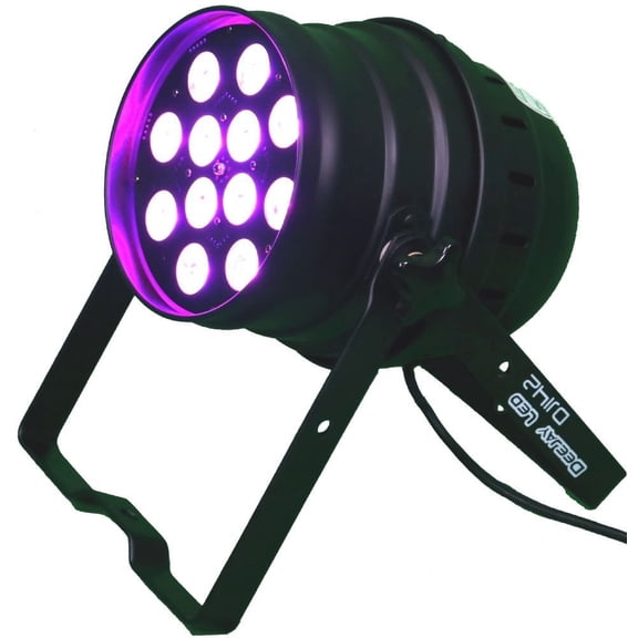Deejay LED MyPar 64 Trio 125 Watt LED Par Can with DMX Control, Black