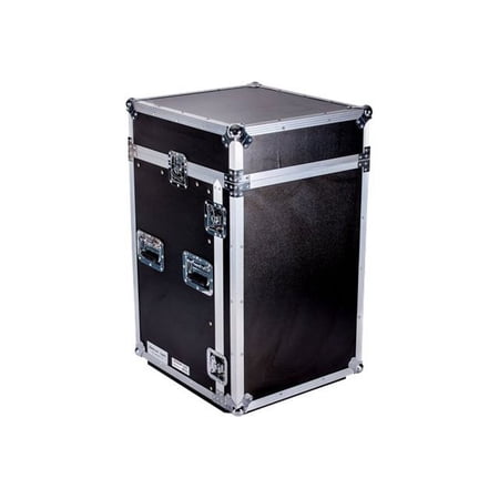 Deejay LED - Shipping case for audio mixer - 14U - aluminum, plywood