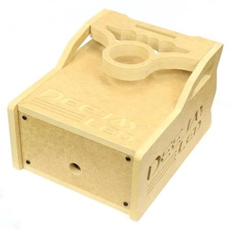 Deejay Led 1 Din Space Plus 2 EQ Stylish Wooden Controller Case for Mobile Competitions