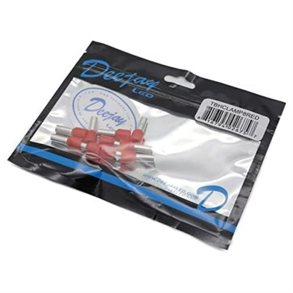 DEEJAYLED DJ Case TBHCLAMP8RED