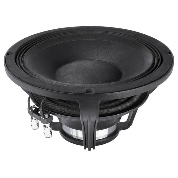 Deejayled FAITALPRO 10FH500-4 10-inch Midbass Speaker 4-Ohms with 3-in Voice Coil 500 Watt Rms 1000 Watt Max Power Capacity Triple Roll Surround Neodymium Magnet